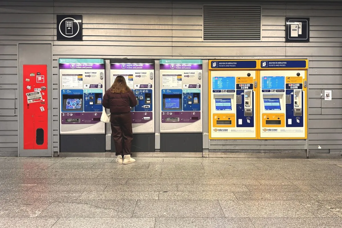vonatjegy, BKK jegyautomata, MÁV jegy,