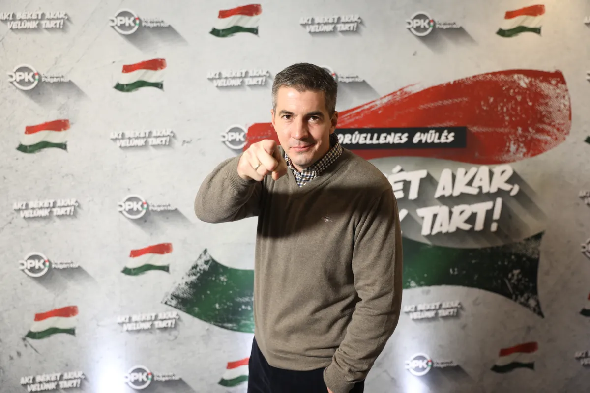 Háborúellenes Gyűlés, Nyíregyháza, 2025. 11. 29.kocsis máté