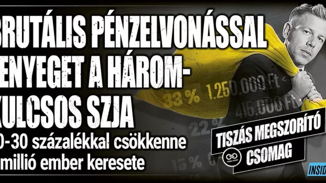 A Tisza durván csökkentené 2 millió munkavállaló keresetét