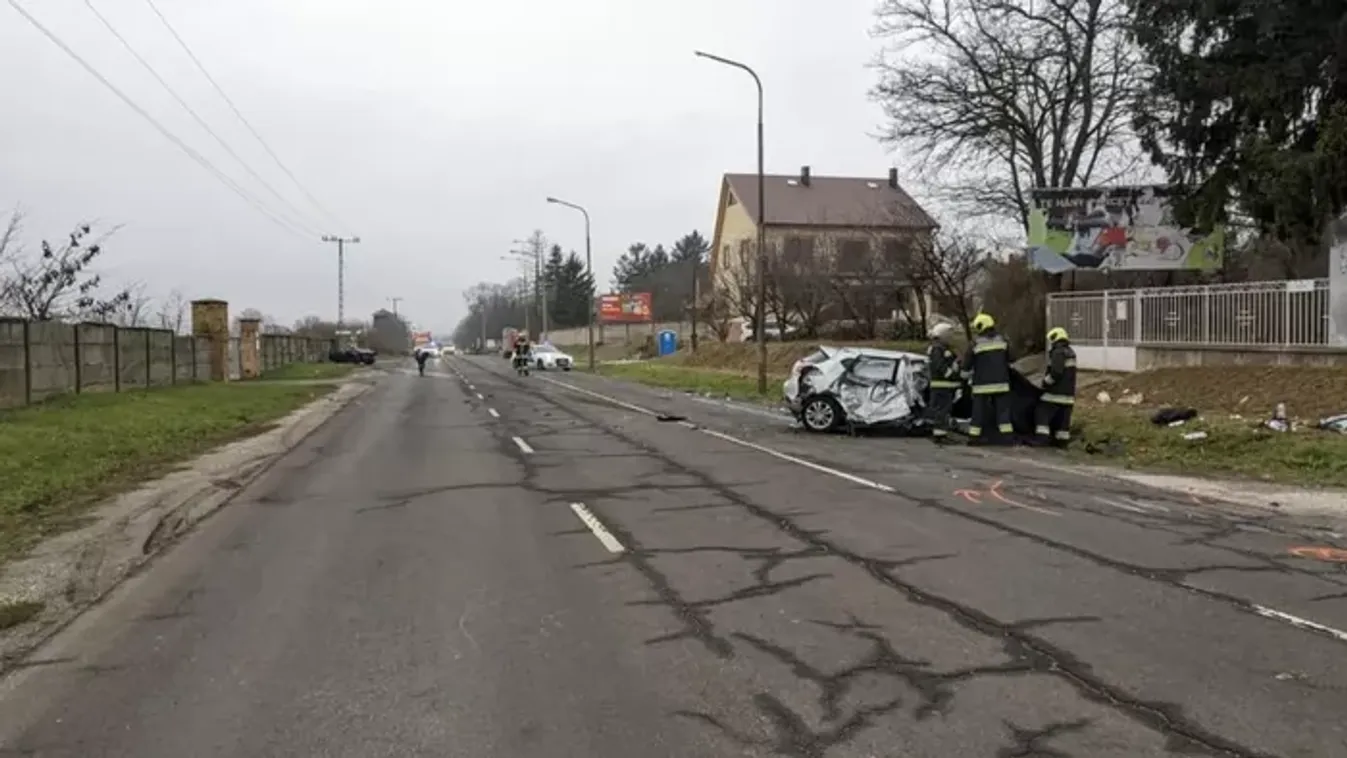 Drogos ámokfutó okozott balesetet Aszódon