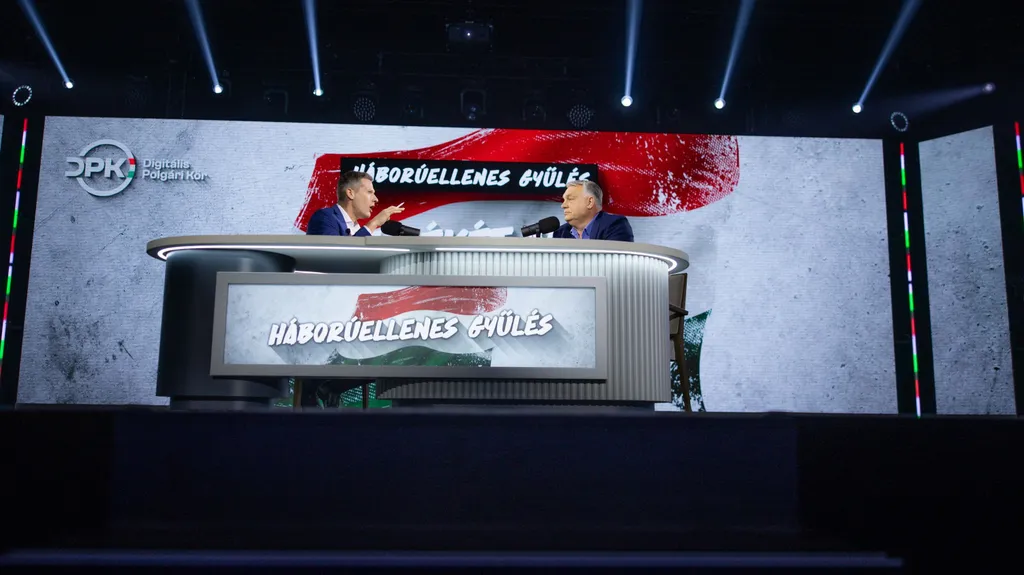 DPK Háborúellenes gyűlés, Győr, 2025. 11. 15. Orbán Viktor