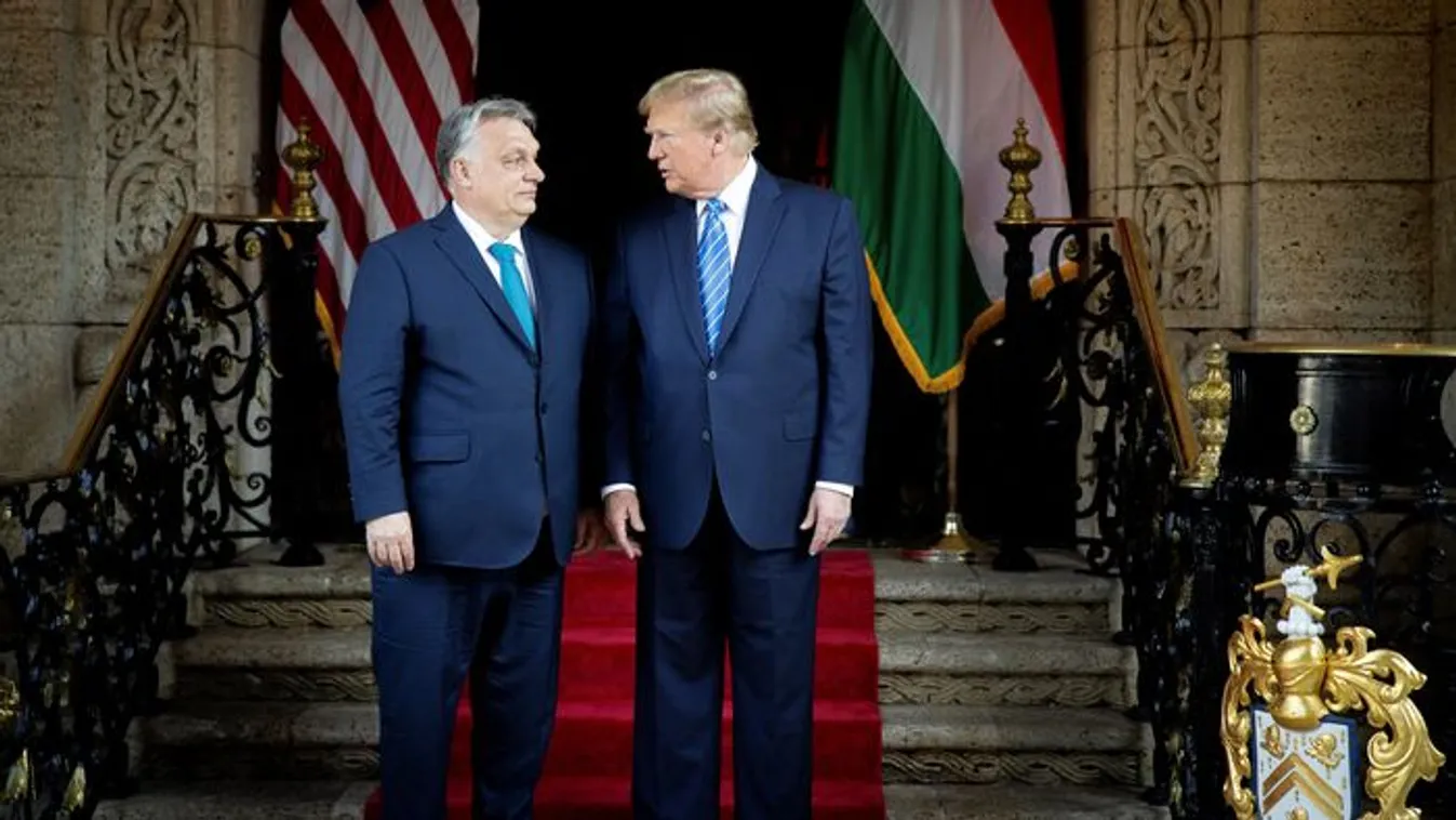 Orbán Viktort fogadja Donald Trump a Fehér Házban