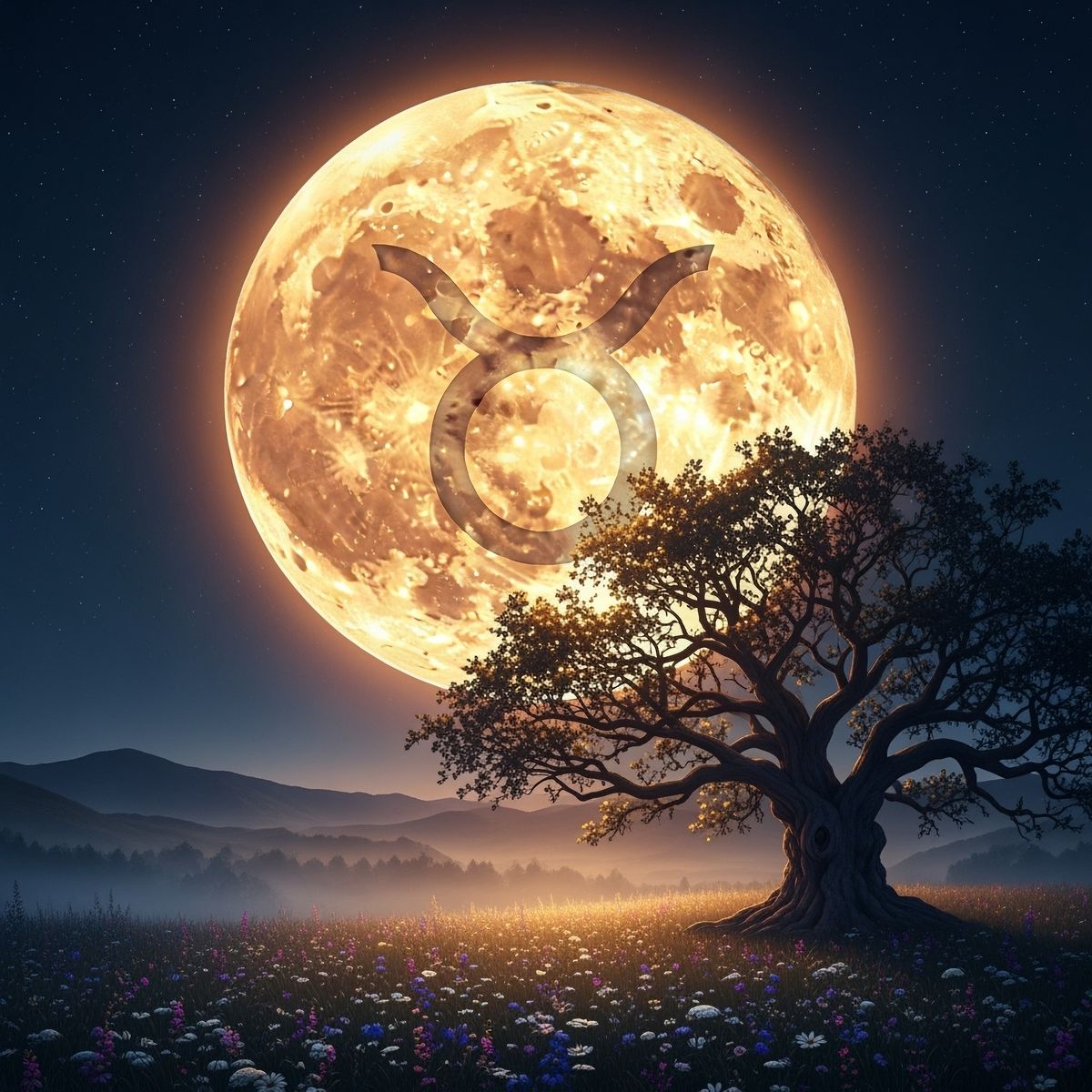 telihold a Bika jegyében