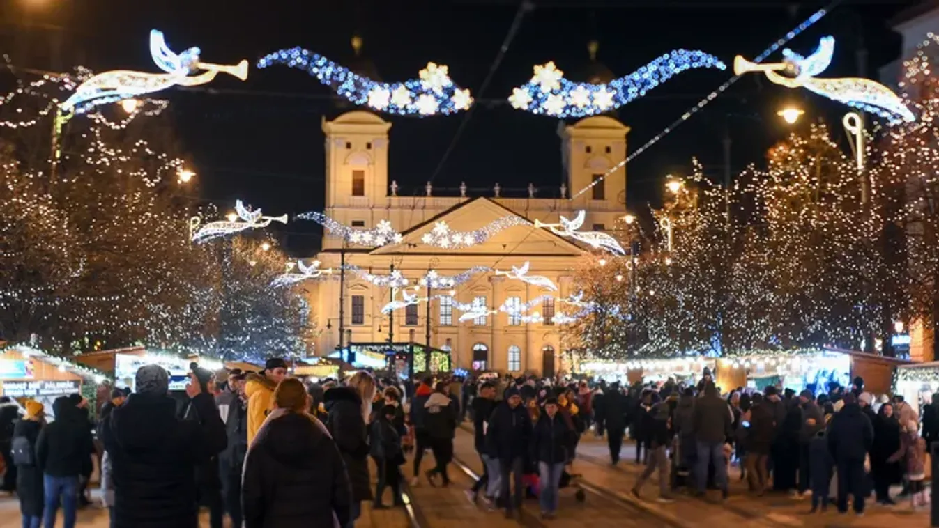 Rangos elismerést kapott a debreceni karácsonyi vásár