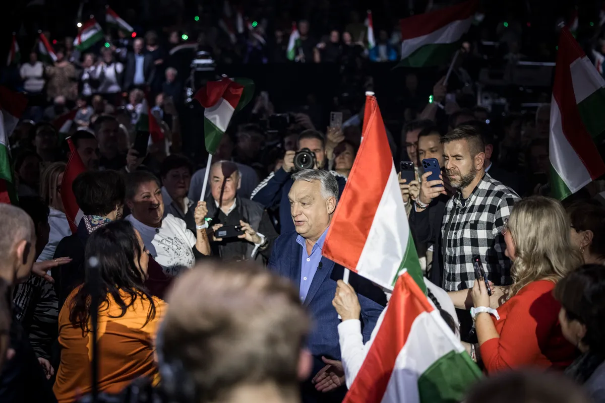 DPK Háborúellenes gyűlés, Győr, 2025. 11. 15. Orbán Viktor