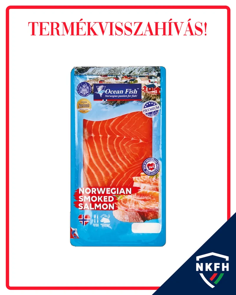 Az NKFH termékvisszahívást rendelt el lazacra