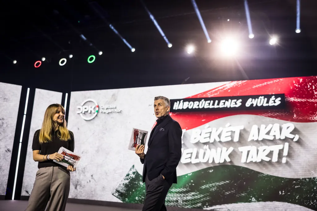 Háború ellenes gyűlés, Nyíregyháza, 2025. 11. 29.