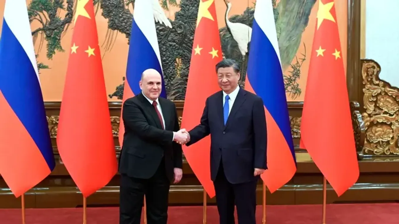 A kínai elnök fogadta az orosz miniszterelnököt