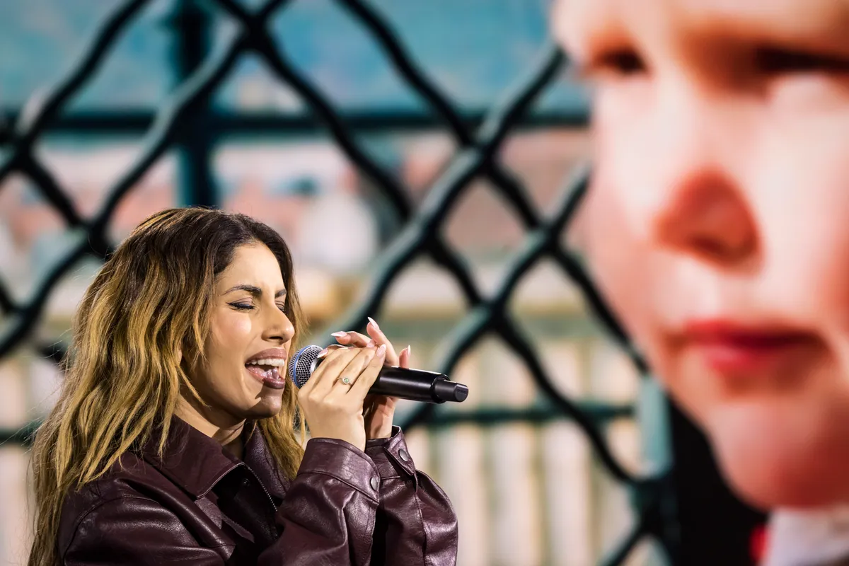 Háborúellenes gyűlés nyíregyháza hegy, radics gigi, 2025. 11. 29