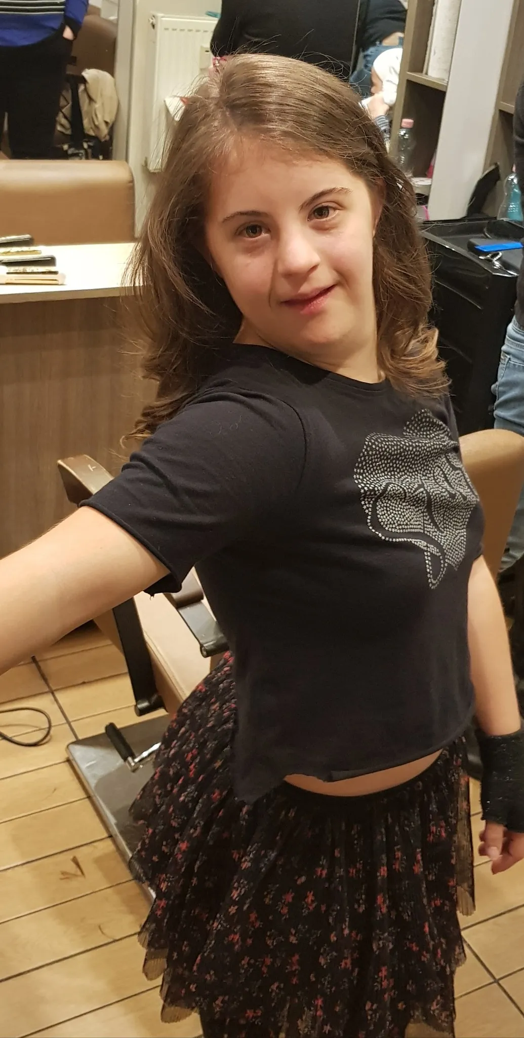 A Down-szindrómás Dorka önérvényesítő tréner