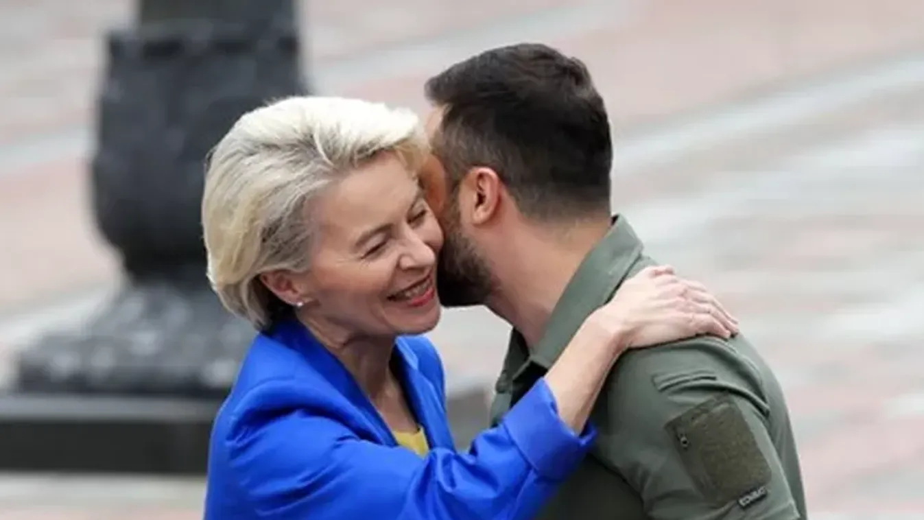135 milliárd eurót akar küldeni Ukrajnának von der Leyen