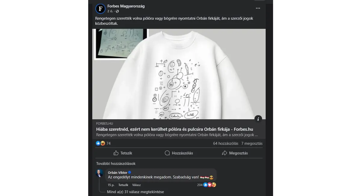 Óriási őrület övezi Orbán Viktor jegyzetét.