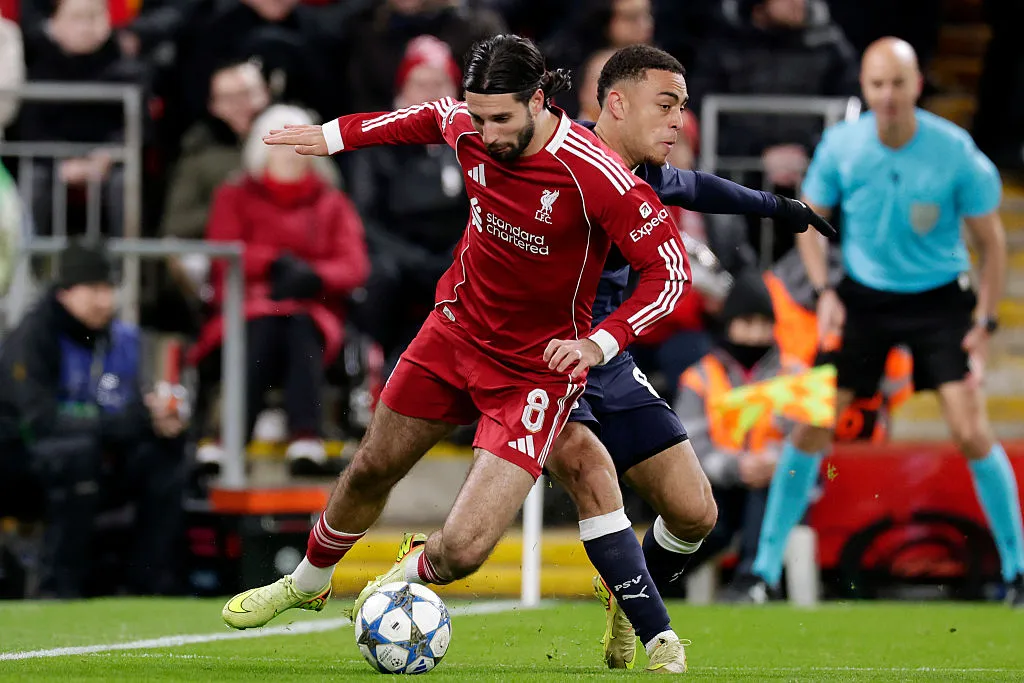 Liverpool-PSV: Szoboszlai Dominik gólja legfeljebb szépségtapasz lehet