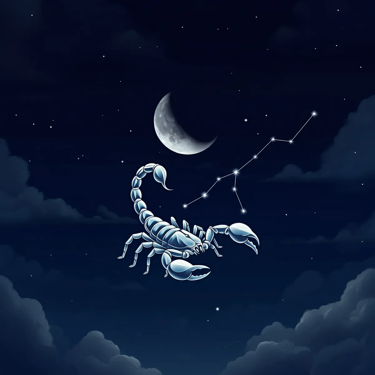 újhold a Skorpió jegyében