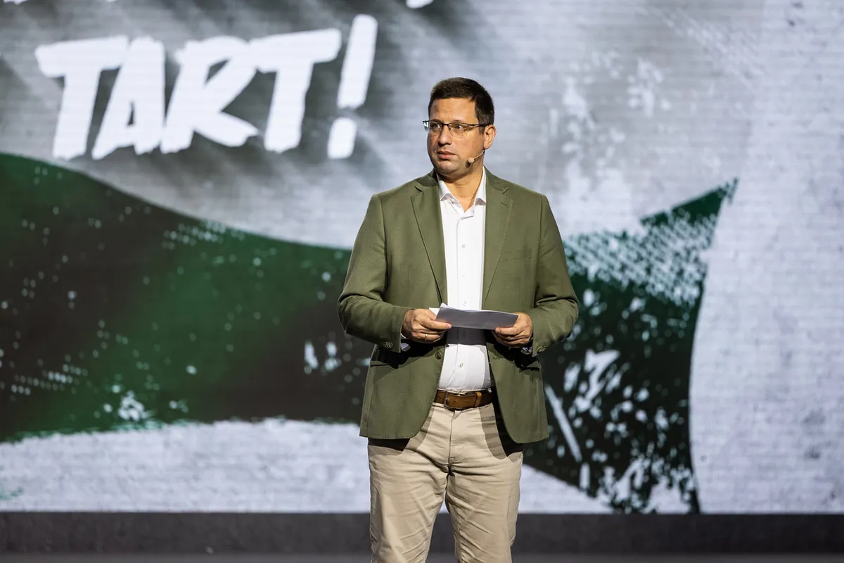 Háborúellenes Gyűlés, Nyíregyháza, 2025. 11. 29.Gulyás Gergely