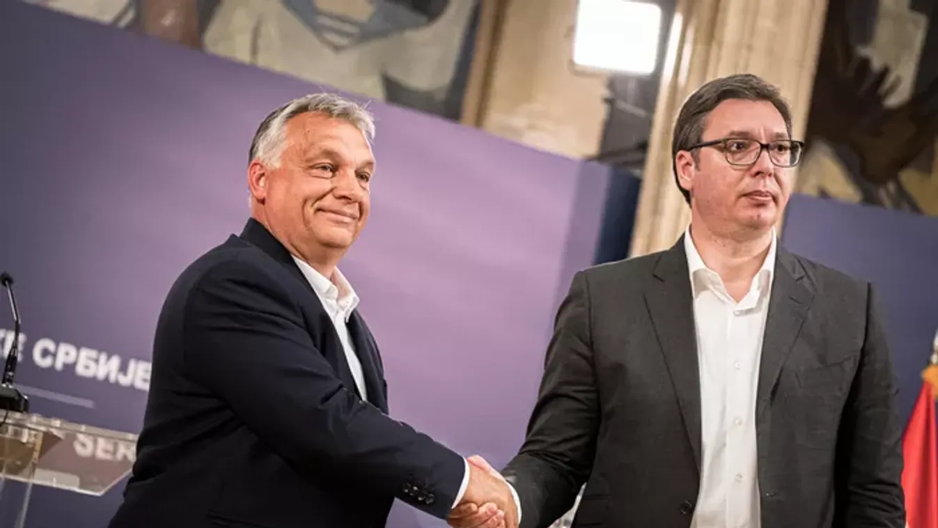 Szabadkán tárgyal a szerb elnökkel Orbán Viktor