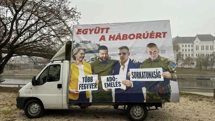 "Hadba akarják állítani Magyarországot” – kampány a háborúpárti politika ellen