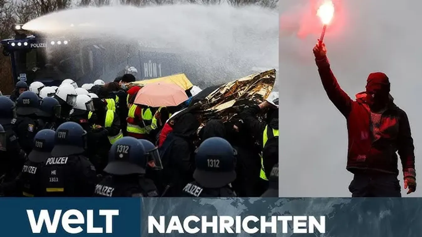 Baloldali szélsőségesek támadák meg az AfD kongresszust