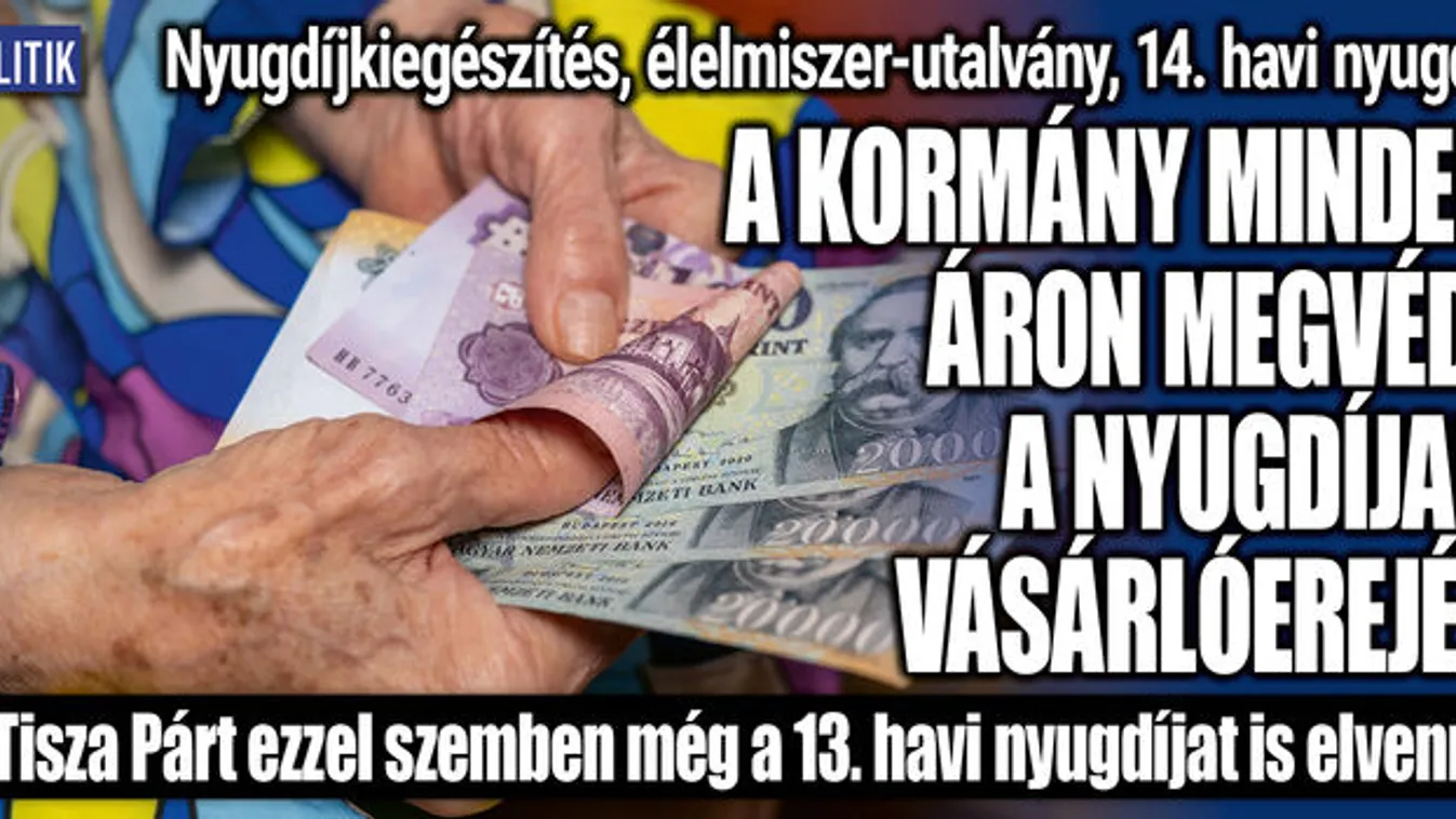 A kormány nem engedi el a nyugdíjasok kezét