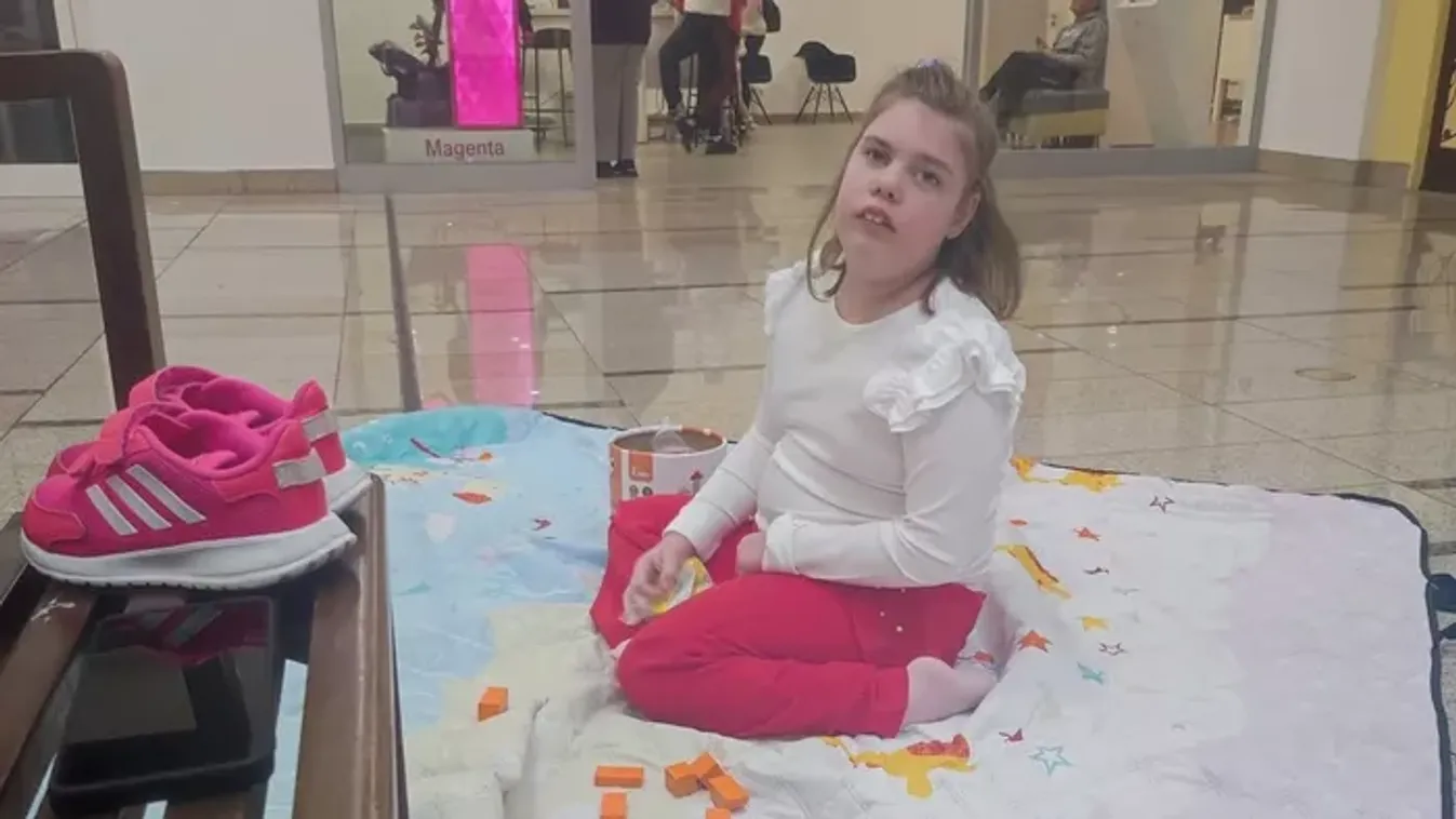 A 10 éves sztrókos Hanna nem adja fel!