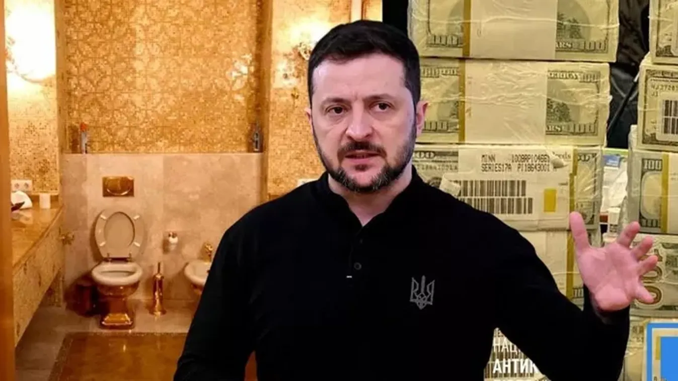 Az "arany WC" köti össze Zelenszkijt és Janukovicsot