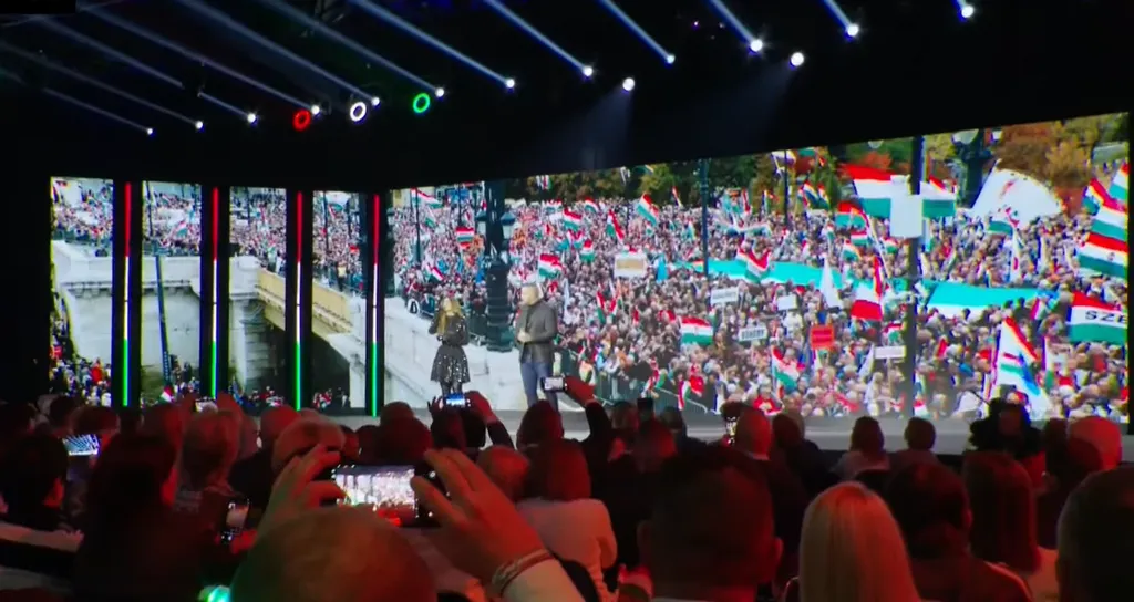 Háborúellenes gyűlés, Nyíregyháza, 2025. 11.29
