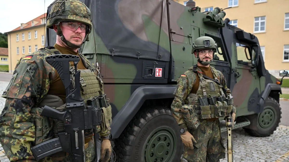 Summer trip by Defense Minister Pistorius
Bundeswehr katona