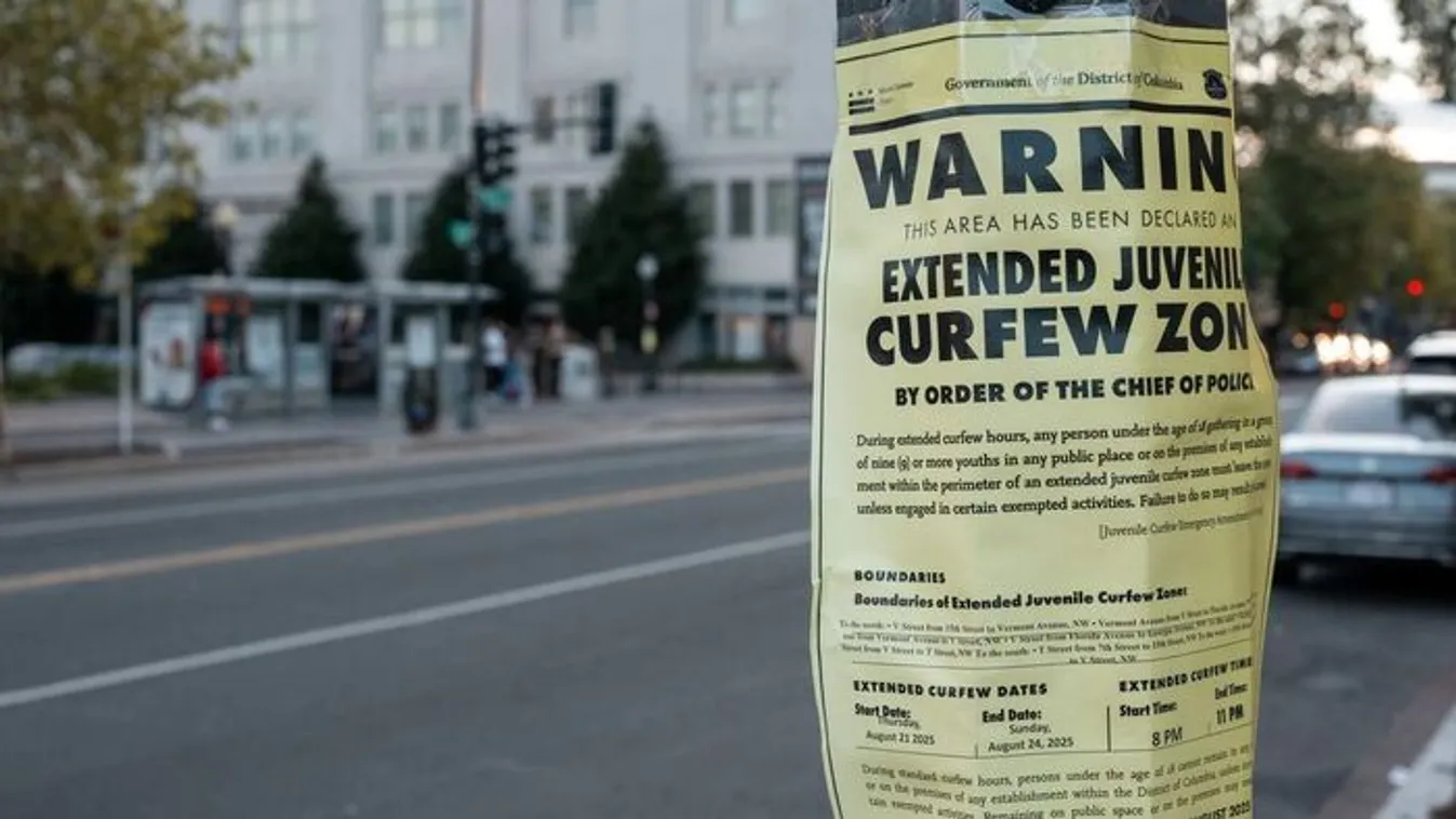 Éjszakai kijárási tilalmat rendeltek el Washingtonban