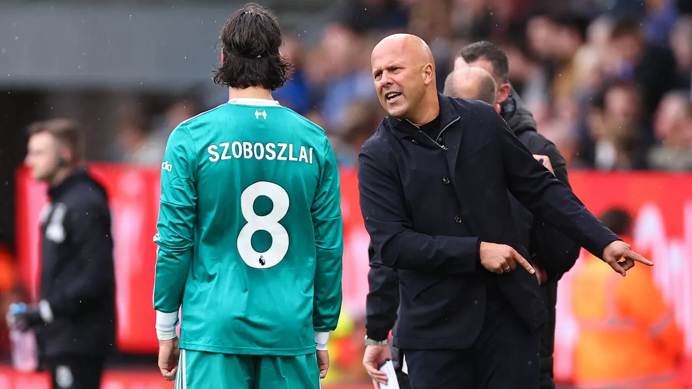 Arne Slot meghozta a döntését Szoboszlai Dominikról Kép