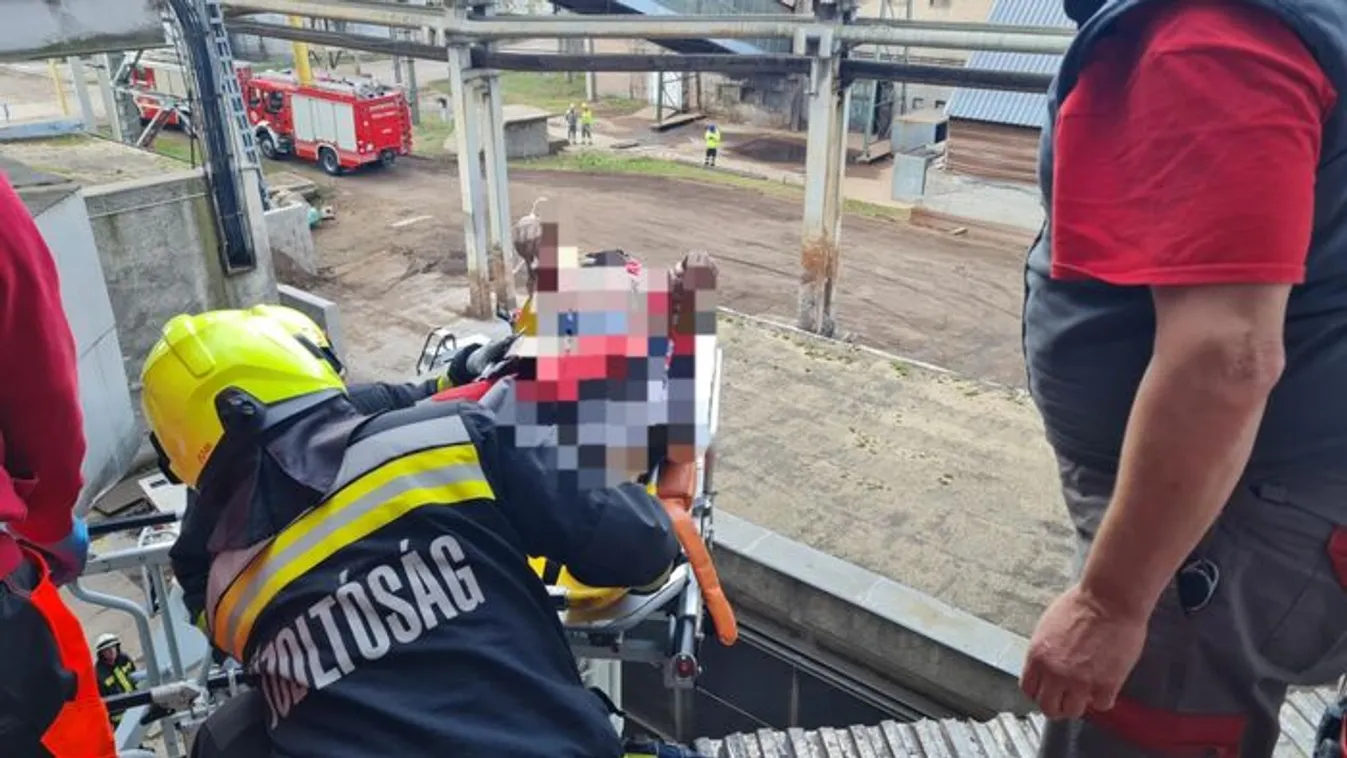 Forró por égette össze az ajkai erőmű dolgozóját - fotókkal