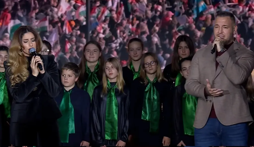 DPK Háborúellenes gyűlés, Győr, 2025. 11. 15. radics gigi , curtis