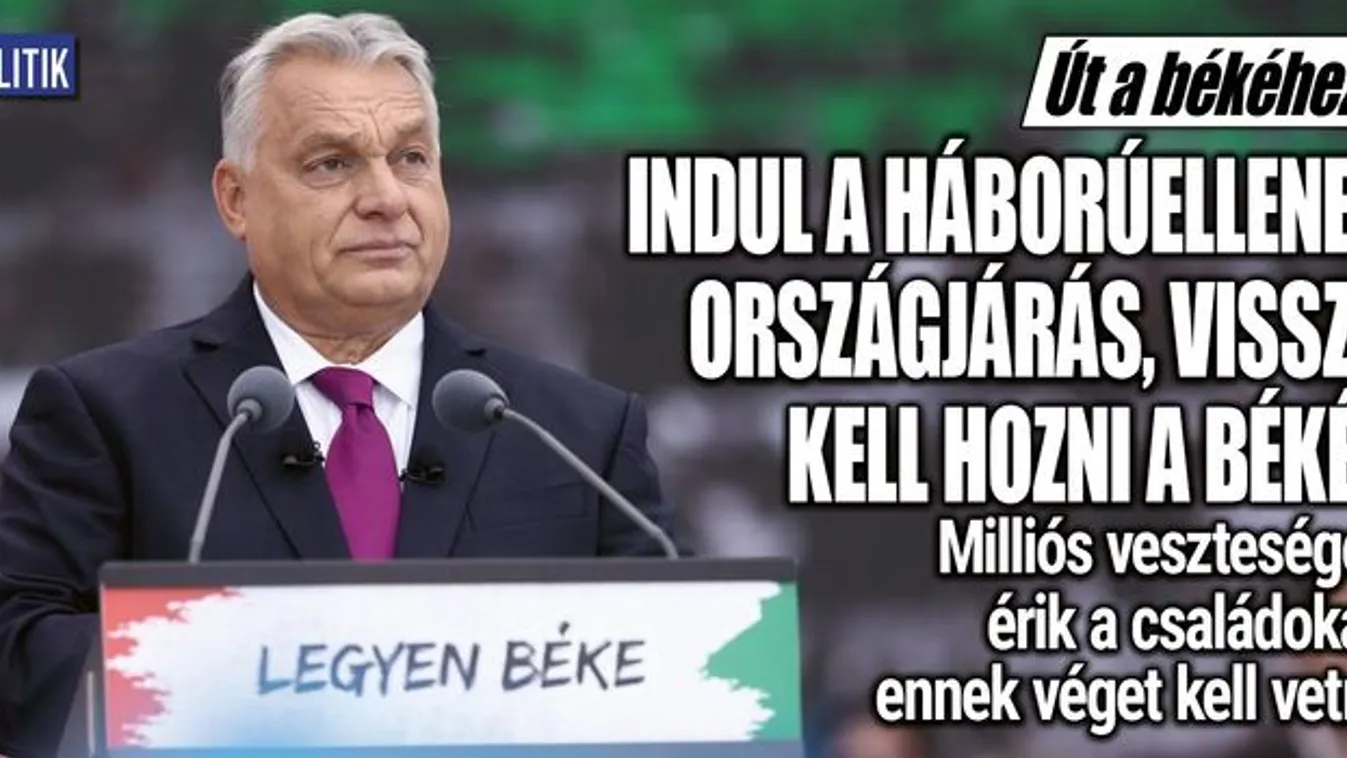 Háborúellenes országjárás indul