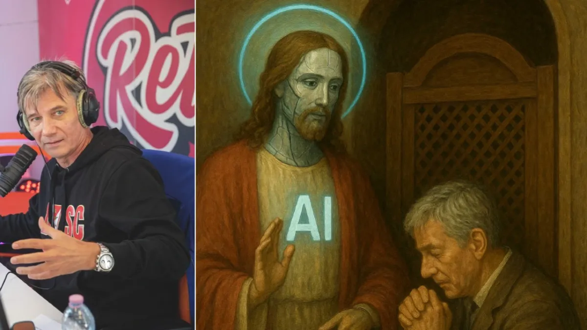 Bochkor Gábor letesztelte a mesterséges intelligenciával generált gyóntatószéket