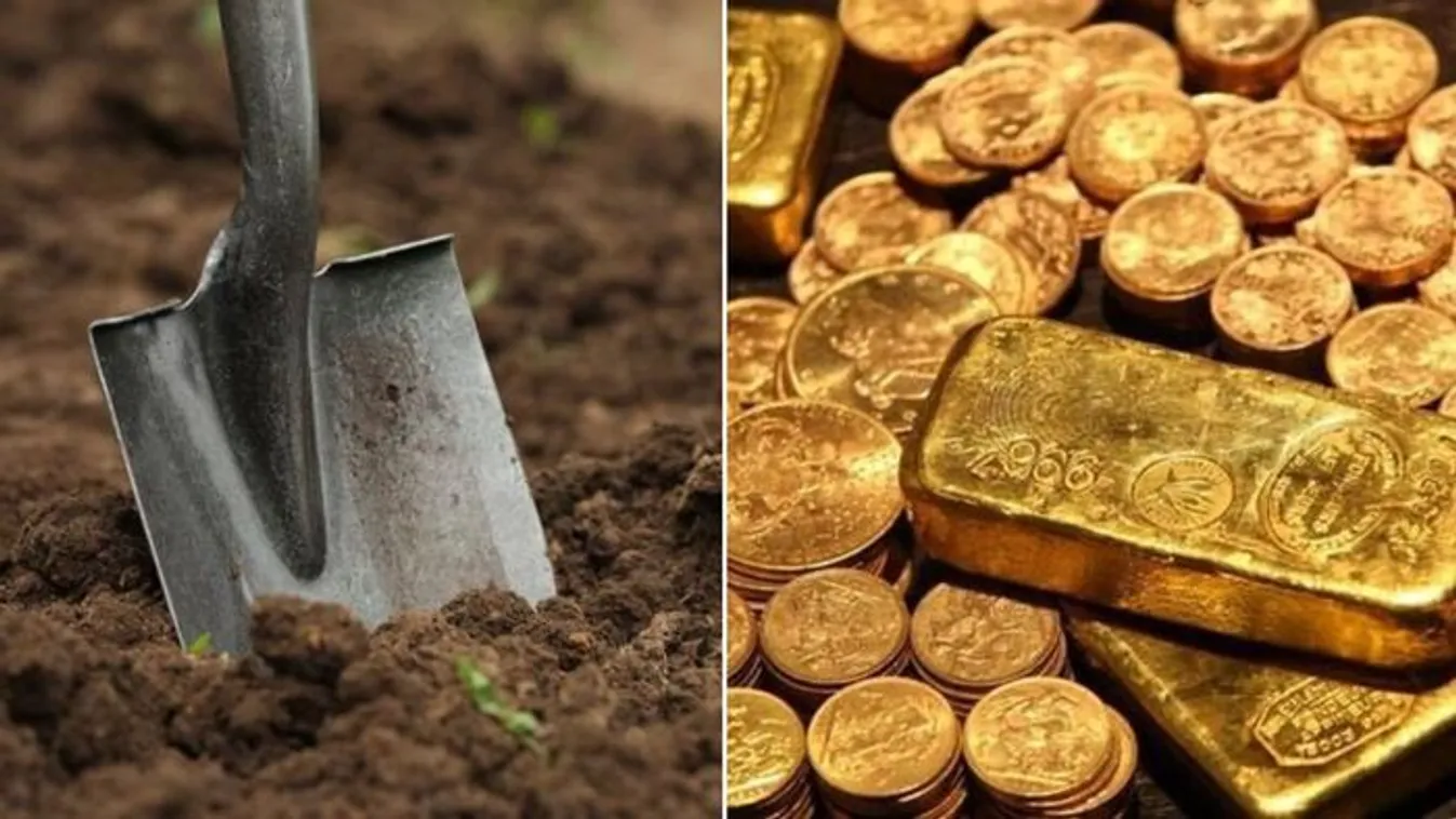 Medencét kezdett ásni, 270 millió forintnyi aranyat talált