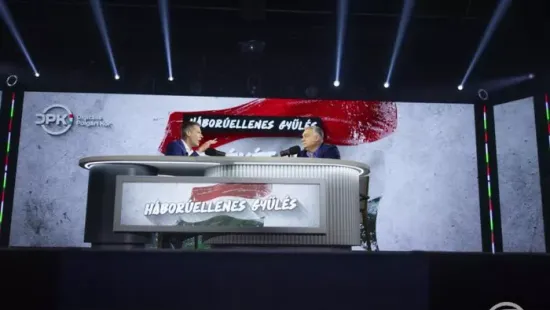 Orbán Viktor: erre kell az amerikai védőpajzs