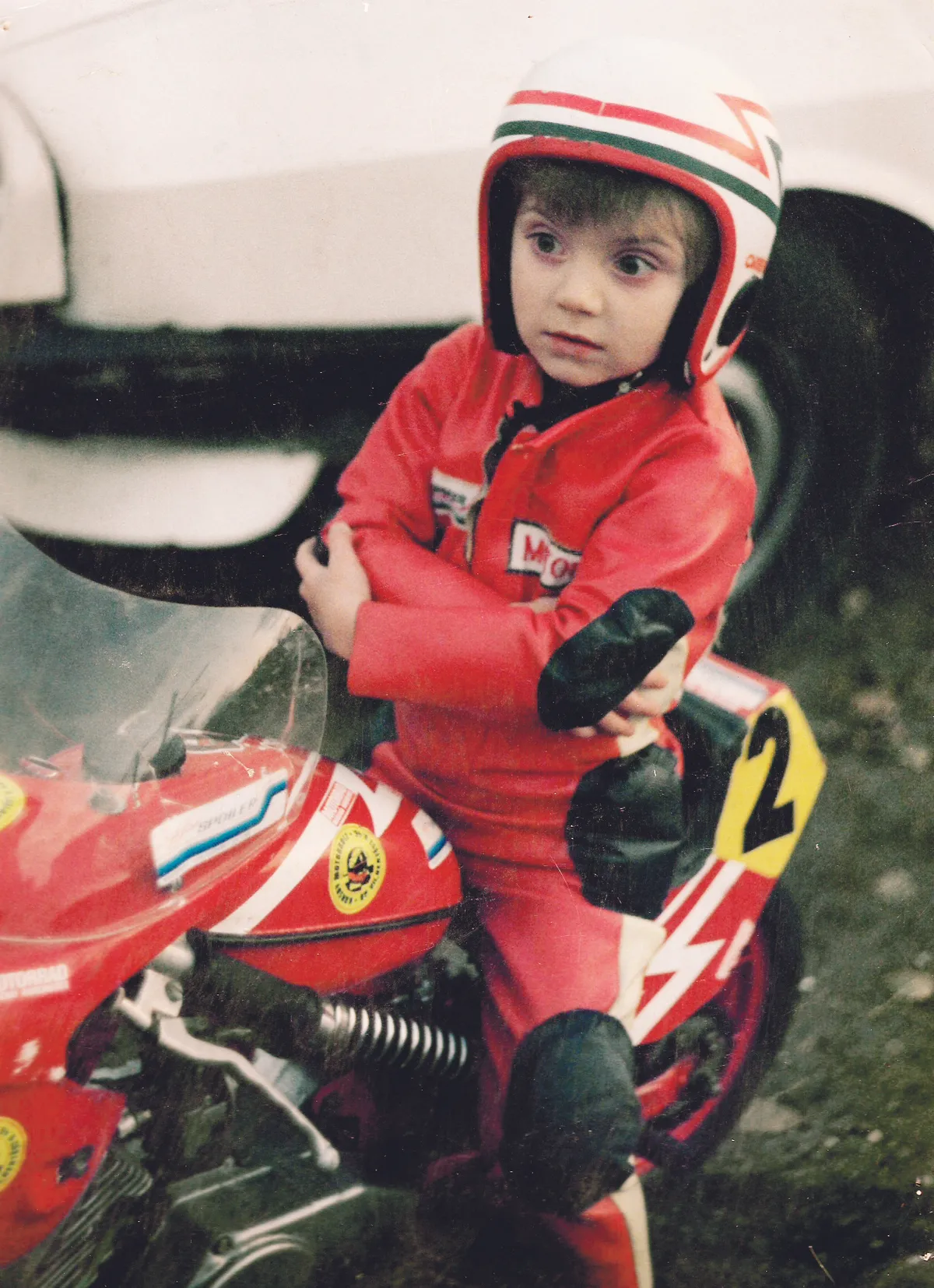 Talma négy évesen ült először motorra