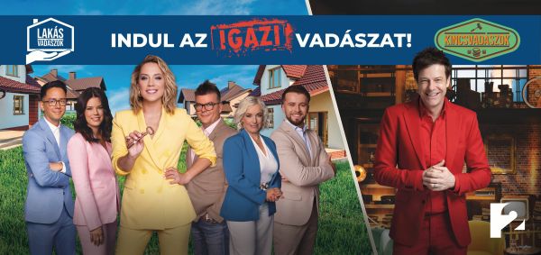 Indul a valódi vadászat a TV2-n: a november 24-től a Lakásvadászoké, 25-től pedig a Kincsvadászoké is a főszerep!