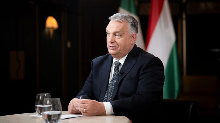 Orbán Viktor az ATV-ben ad interjút