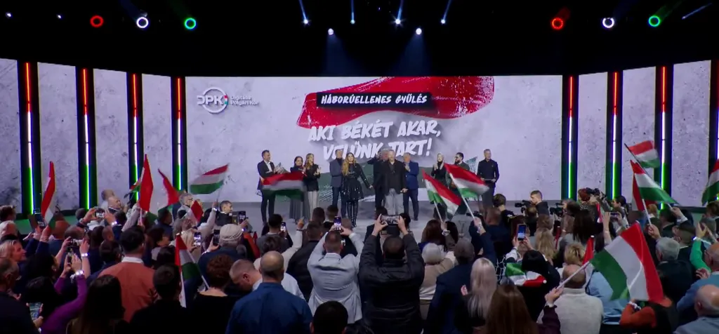 Háborúellenes gyűlés, Nyíregyháza, 2025. 11.29
