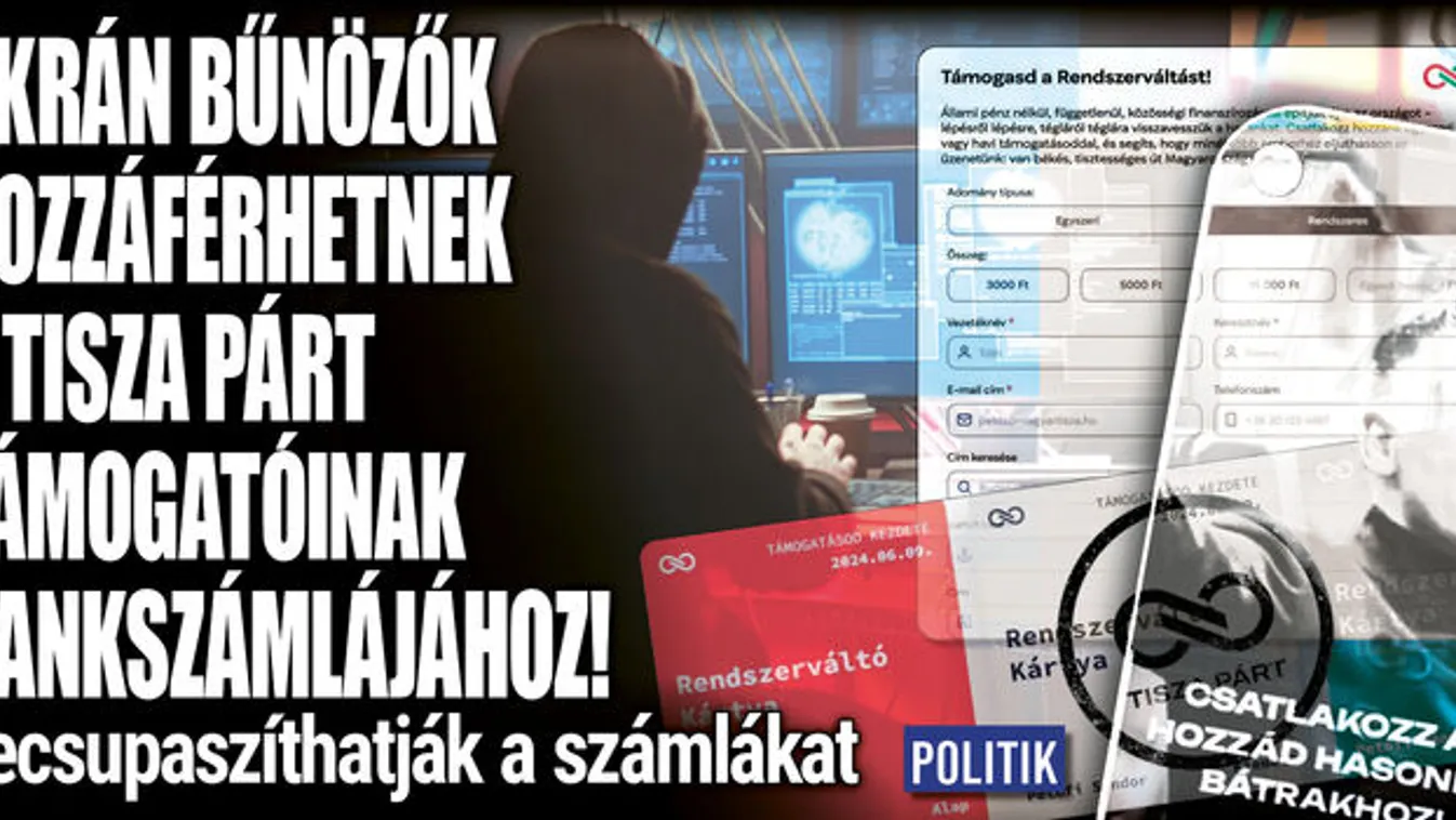 Ukrán bűnözők hozzáférhetnek a tiszások bankszámlájához!
