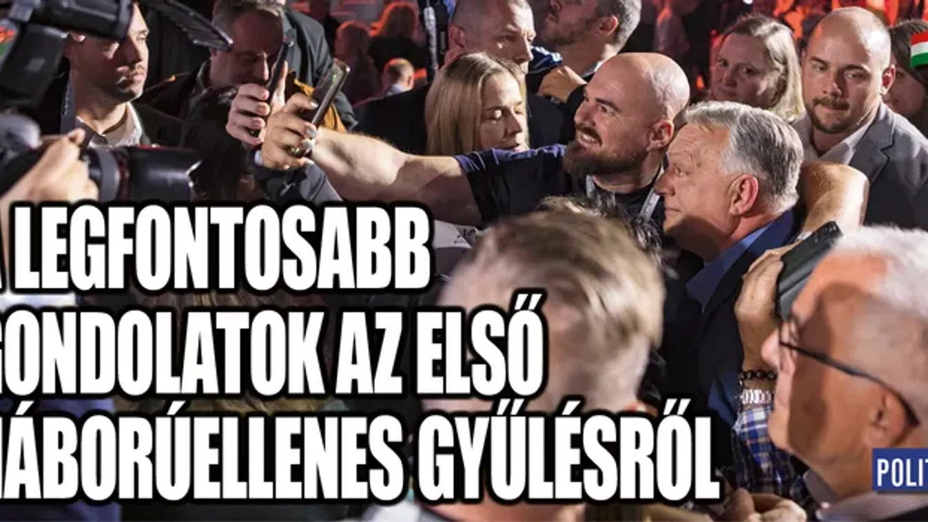 Üzent a győri tömeg Brüsszelnek: nem akarunk háborút!