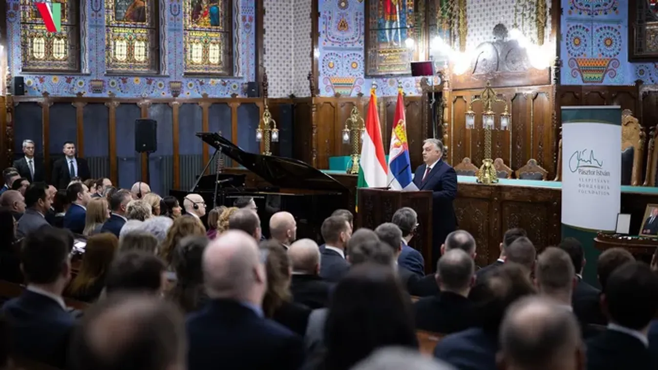 Különleges fotókon Orbán Viktor szabadkai látogatása