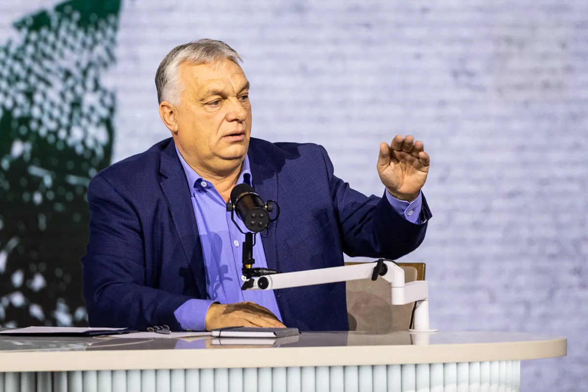 Háborúellenes Gyűlés, Nyíregyháza, 2025. 11. 29.
Orbán Viktor