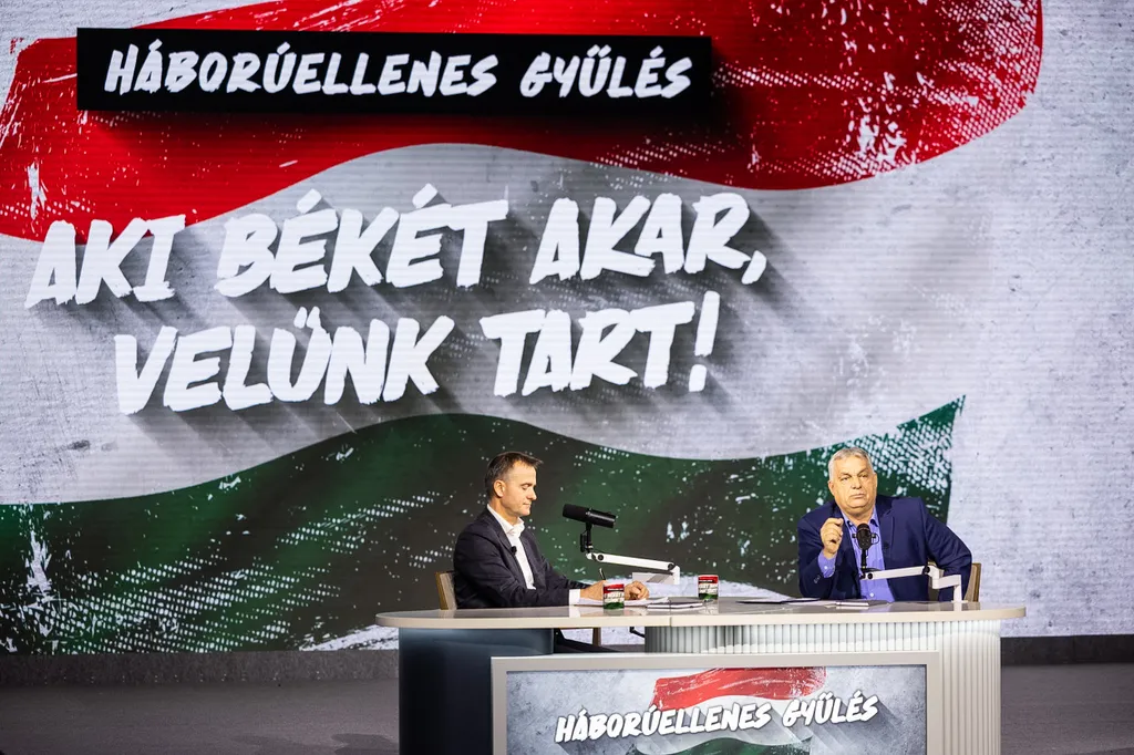 Háborúellenes Gyűlés, Nyíregyháza, 2025. 11. 29.
Orbán viktor