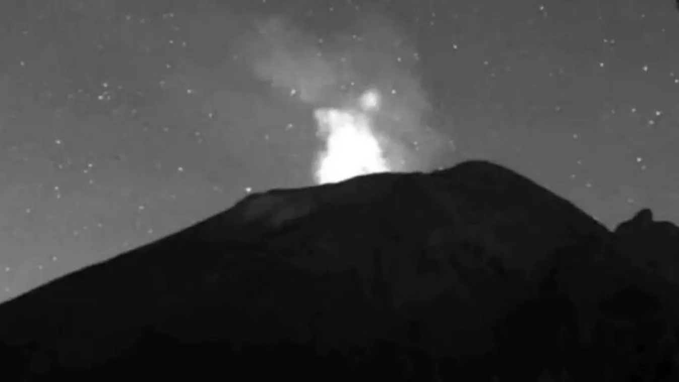 „Földönkívüliek járnak a Popocatépetl felett?!” – Rejtélyes UFO-t vettek videóra a forró kráter fölött!