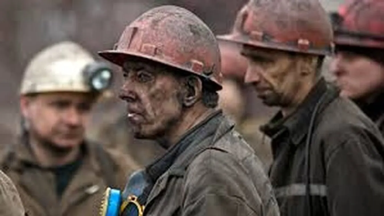 Több ezer ukrán bányász rekedt a mélyben