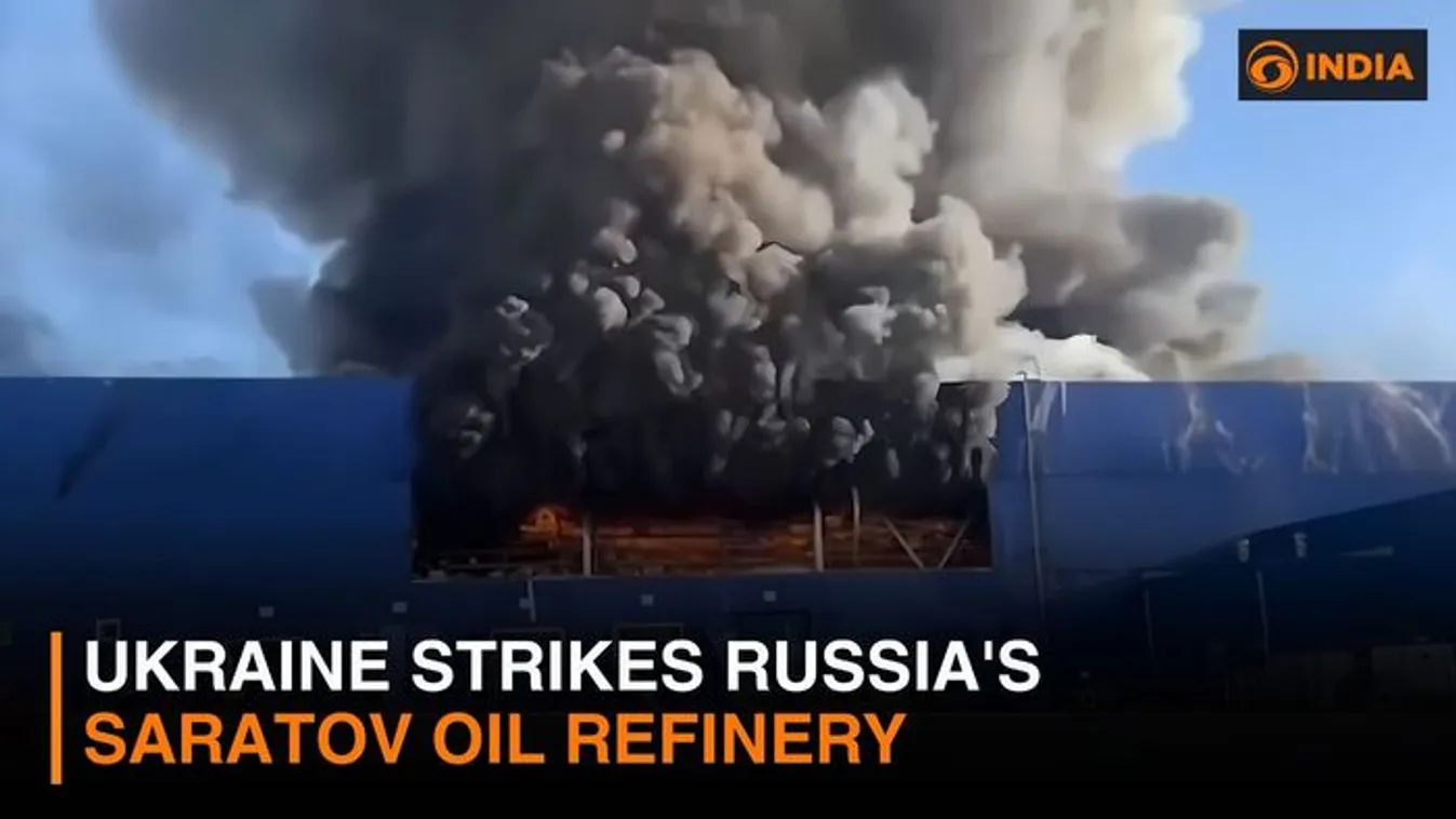 Az ukránok megint rátámadtak egy orosz kőolajfinomítóra