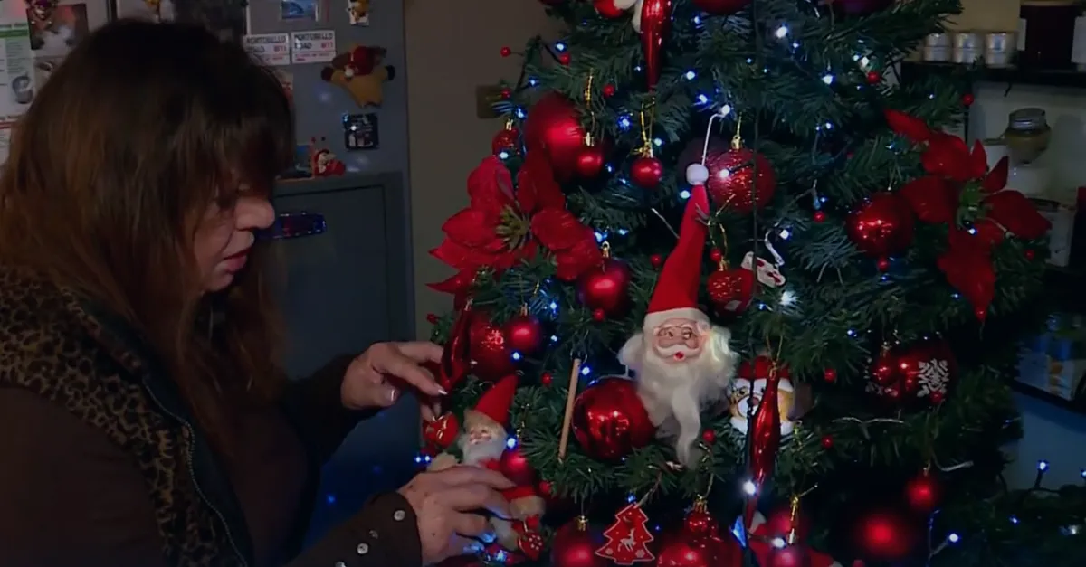 Zalatnay Sarolta karácsonyfája egész évben áll