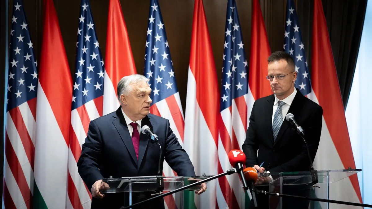 TRUMP, Donald; SZIJJÁRTÓ Péter; ORBÁN Viktor