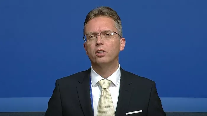 Hankó Balázs a pápánál járt